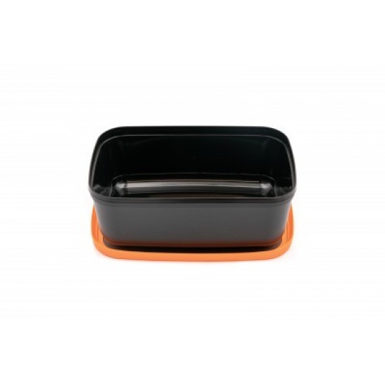 Cutie Momeli Guru Bait Box 5.3 pint Orange Solid Lid Cutie Momeli Guru Bait Box 5.3 pint Orange Solid Lid